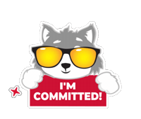 Huskies Niu Sticker by Northern Illinois University