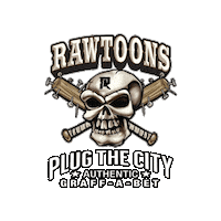 Skull Bat Sticker by plugthecity