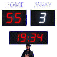 3 Away Sticker