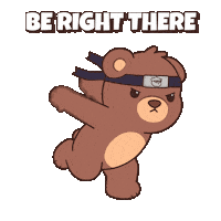 On My Way Running Sticker by BEARISH