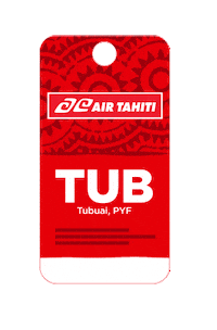 _AirTahiti_ airline tub french polynesia airtahiti Sticker