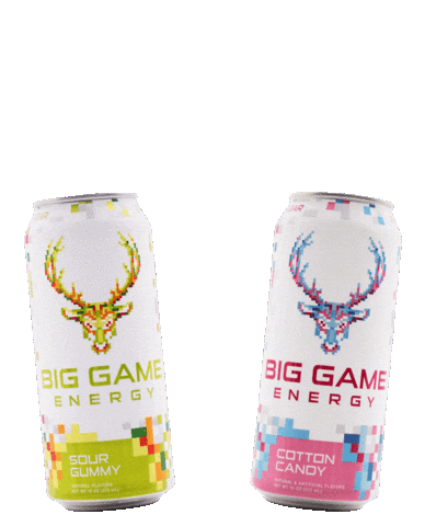 Energy Drinks Cheers Sticker by Big Game Energy