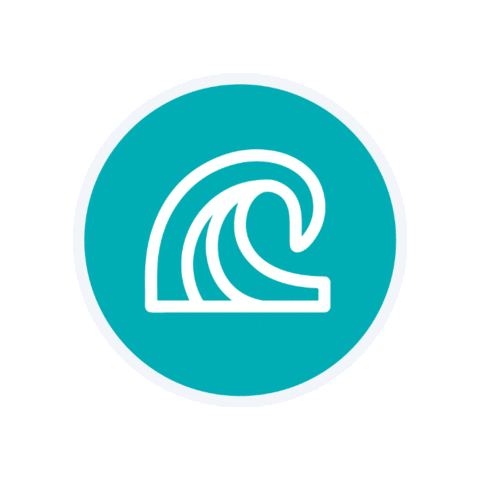Atlantbh giphygifmaker water wave ocean Sticker
