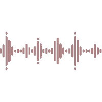 ByMissPluis music pink podcast sound Sticker
