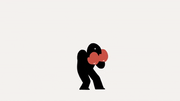 Li_Moon boxing fighting boxen vechten GIF