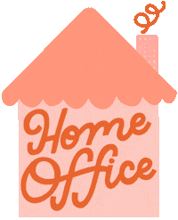 Work From Home Quarantine Sticker by glitterandbold