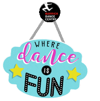 BarrickDanceCentre dance fun dancing sign Sticker