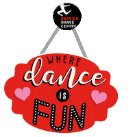BarrickDanceCentre dance fun dancing sign Sticker