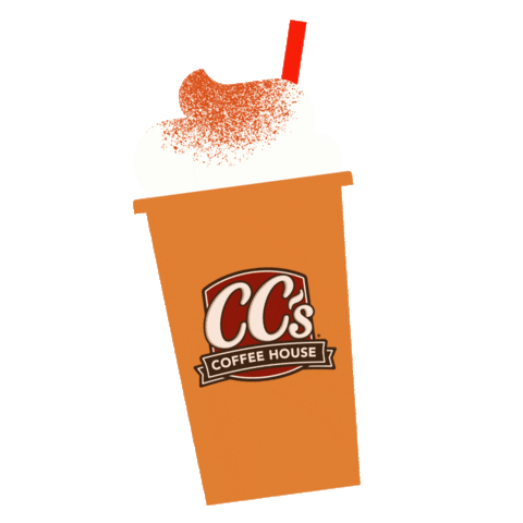 ccscoffeehouse giphyupload coffee drink ice Sticker