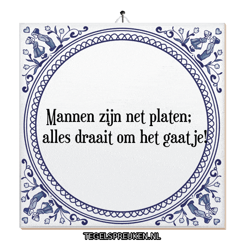 Humor Gezelligheid Sticker by Tegelspreuken.nl