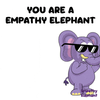 Elephant Empathy GIF by VeeFriends
