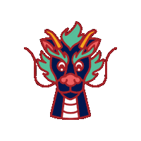 VisitAuckland dragon lantern festival auckland lantern festival bnz auckland lantern festival Sticker
