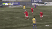 Celebration Jump For Joy GIF by Cliftonville Football Club