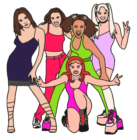 Spice Girls Love Sticker by Nora Fikse