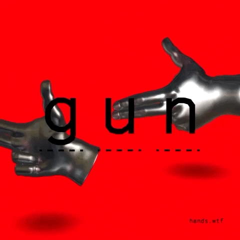 gun GIF by hands.wtf