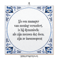 Team Spreuk Sticker by Tegelspreuken.nl