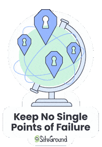 Sticker by SiteGround