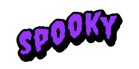 Halloween Metal Sticker by SpoopyDrws