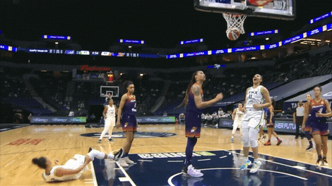 Womens Basketball Reaction GIF by WNBA