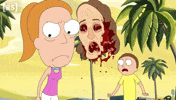 Rick And Morty Ew GIF by Adult Swim