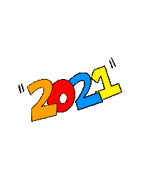 Grnt_miami 2021 newyear year 21 Sticker