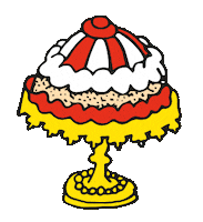 Happy Birthday Pippi Langstrumpf Sticker by Astrid Lindgren Official