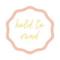 Hold To Read Sticker by Qali Hair Extension Studio