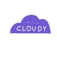 Cloud Feels Sticker