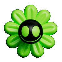 3D Flower Sticker by Evan Hilton
