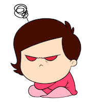 Angry Sticker by Simple&Madama