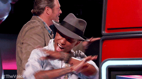 pharrell williams television GIF by The Voice