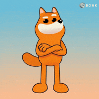 Unimpressed Surprise Attack GIF by BONK