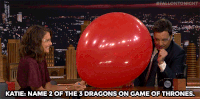 fallontonight funny fallon tonight katie holmes GIF