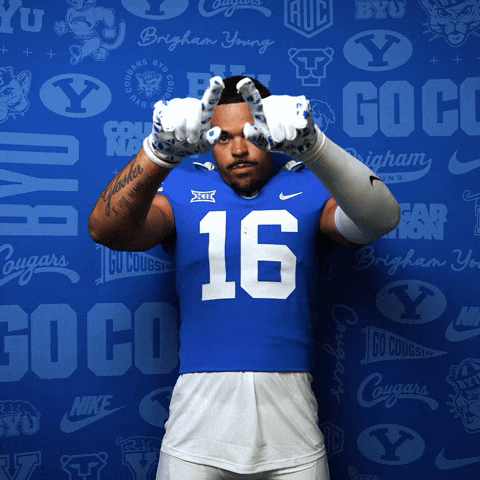 College Football Go Cougs GIF by BYU Cougars