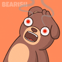 Teddy Bear Pain GIF by BEARISH