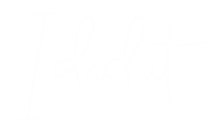 I Did It Sticker