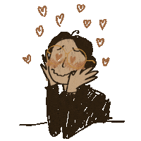 In Love Heart Sticker
