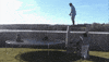 trampoline falling GIF by America's Funniest Home Videos