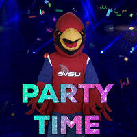 Happy Ready To Party GIF by Saginaw Valley State University