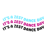 zest_dance dance dancing dancer zest Sticker