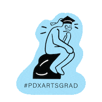 Arts Sticker by Portland State University