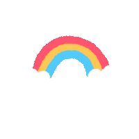 applepier rainbow colorful applepierrr yuckapy Sticker