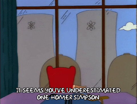 Season 3 Point GIF by The Simpsons