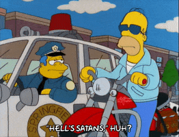 bored homer simpson GIF