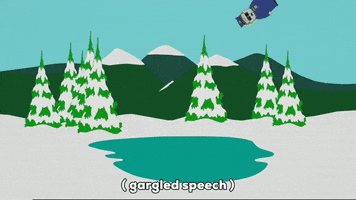 lake splash GIF by South Park 