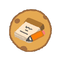 Note Notebook Sticker by Pr.Kipik