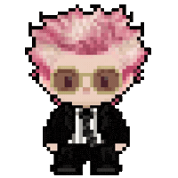 Bang Bang Bang Pixel Sticker