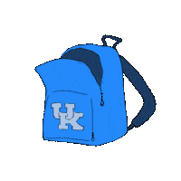 Backpack Wildcat Sticker by UK College of Arts and Sciences