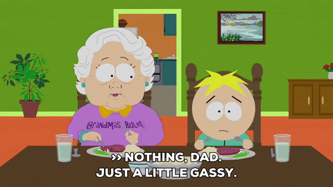 butters stotch embarrased GIF by South Park 
