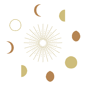 Full Moon Sun Sticker by bazart